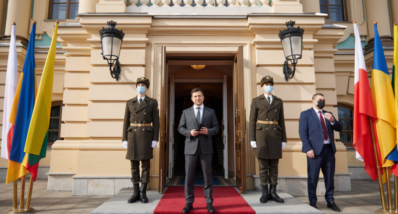 Володимир Зеленський 23 лютого 2022