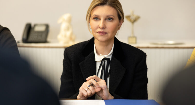 Перша леді України Олена Зеленська