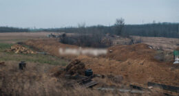 Лінія оборони РФ на Запоріжжі