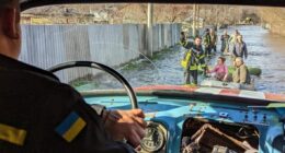 Порятунок жителів Краматорська під час підтоплення
