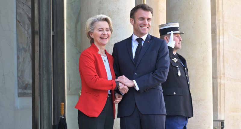 Емануель Макрон і Урсула фон дер Ляєн прибули до Китаю