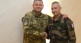 Французький генерал Бюркар зустрівся із Залужним у Києві