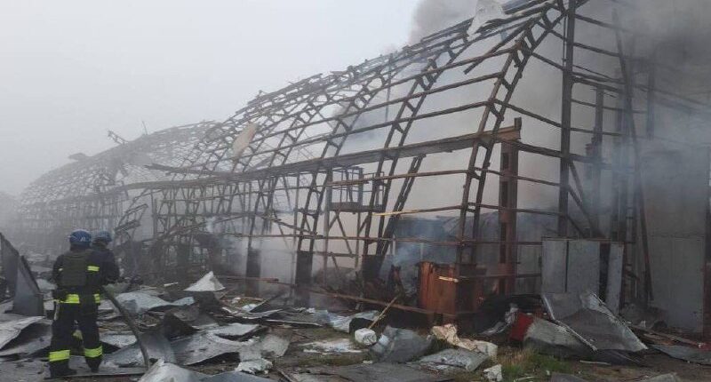 Наслідки обстрілу Дніпропетровщини