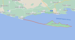 Окупанти насипали переправу до острова Джарилгач