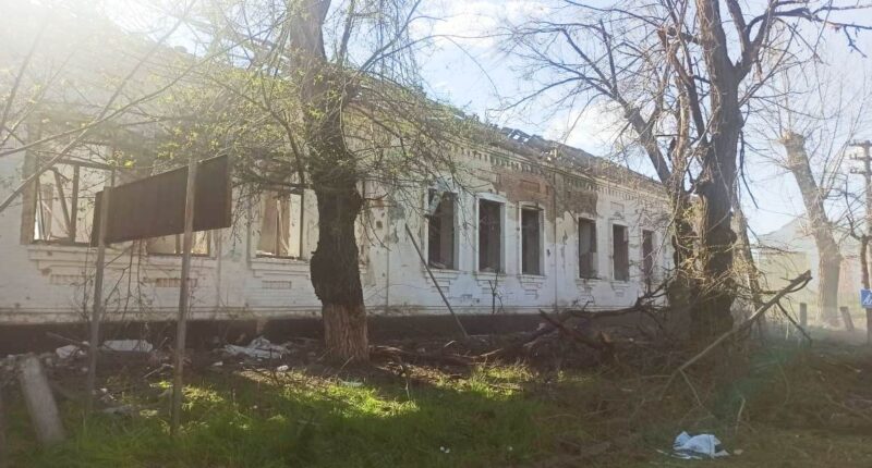 Наслідки обстрілу Запоріжжя