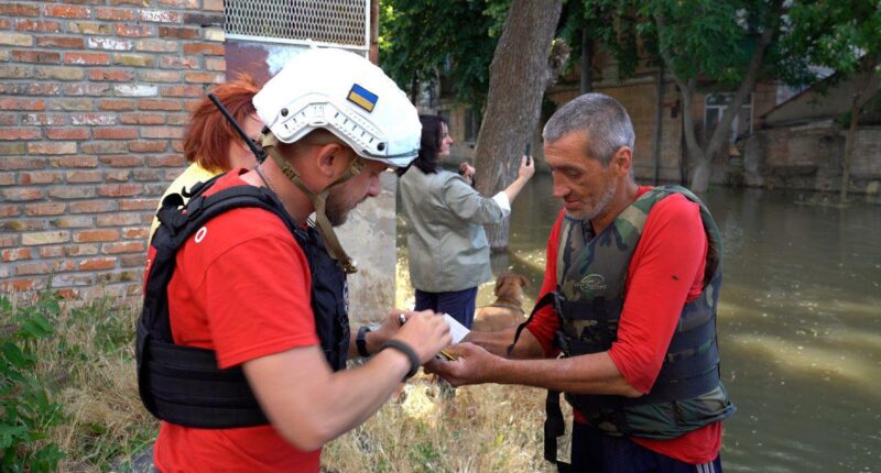 Український Червоний Хрест працює на Херсонщині