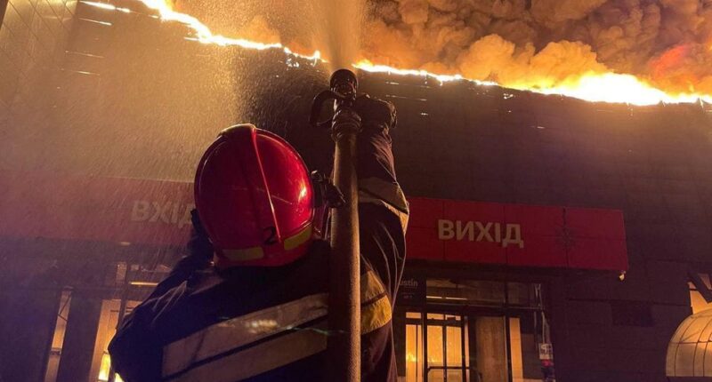 Обстріл гіпермаркету в Одесі