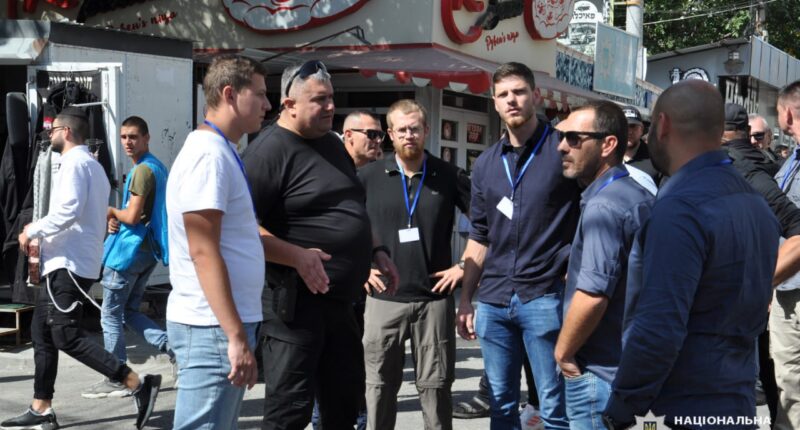 Ізраїльська поліція в Умані