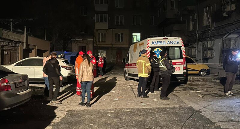 ракетний удар по Запоріжжю