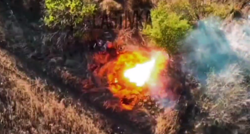 ЗСУ знищили склад боєприпасів РФ