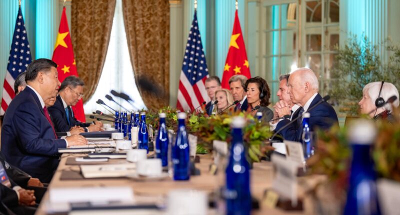 Зустріч президента США Джо Байдена та лідера Китаю Сі Цзіньпіна