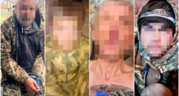 Нацгвардійці взяли у полон чотирьох окупантів на Запорізькому напрямку