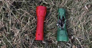 У місті Первомайський на Харківщині невідомі розкидають небезпечні ліхтарики