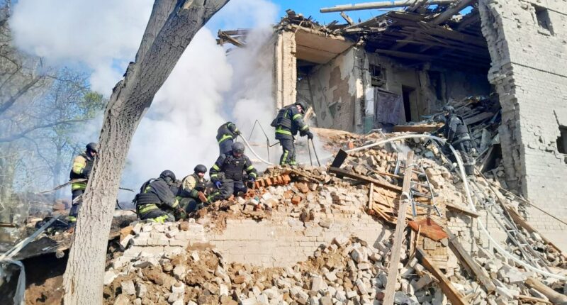 Наслідки обстрілу Костянтинівки