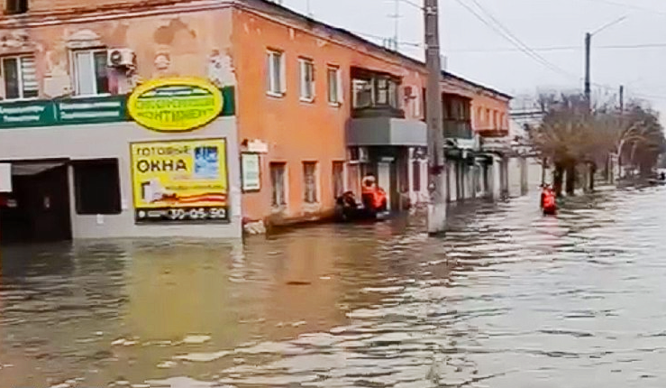 У російських річках підвищується рівень води