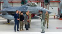 Зеленський оглянув F-16 у Бельгії