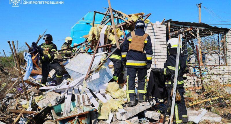 Наслідки обстрілу Дніпропетровщини