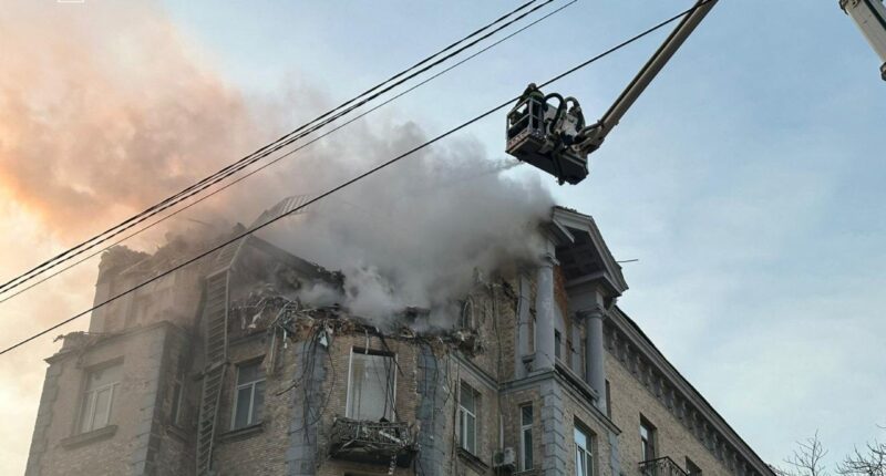 атака безпілотників на Київ