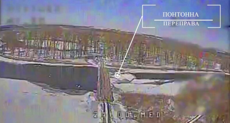 Прикордонники знищили понтонну переправу і російську гармату на Сумському напрямку