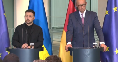 Президент України Володимир Зеленський і Фрідріх Мерц