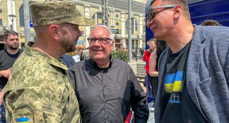Американський підприємець і філантроп Говард Грем Баффет відвідав українських прикордонників