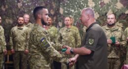 Нагородили прикордонників на передовій