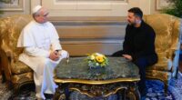 Президент України Володимир Зеленський зустрівся із Папою Римським Левом ХІV