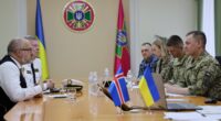 Директор Департаменту охорони державного кордону Леонід Баран зустрівся з надзвичайним та повноважним послом Ісландії в Україні Фрідріком Йонссоном