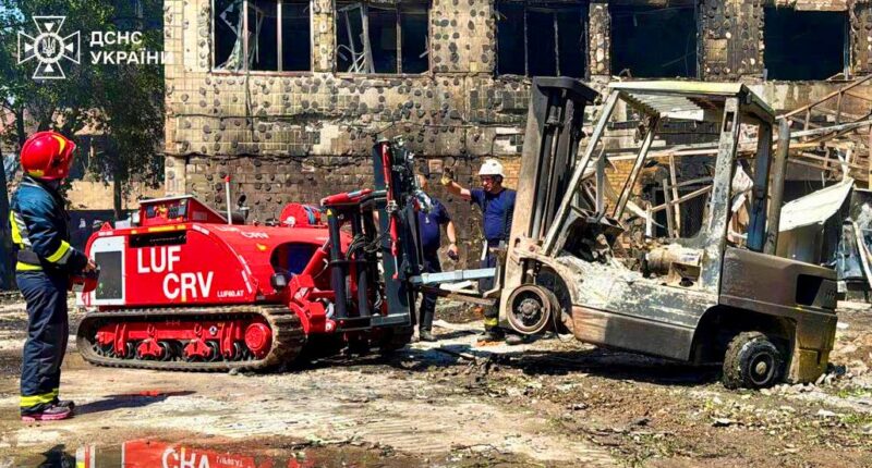 Наслідки обстрілу Києва 4 липня 2025 року