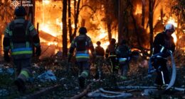 Наслідки обстрілу Києва