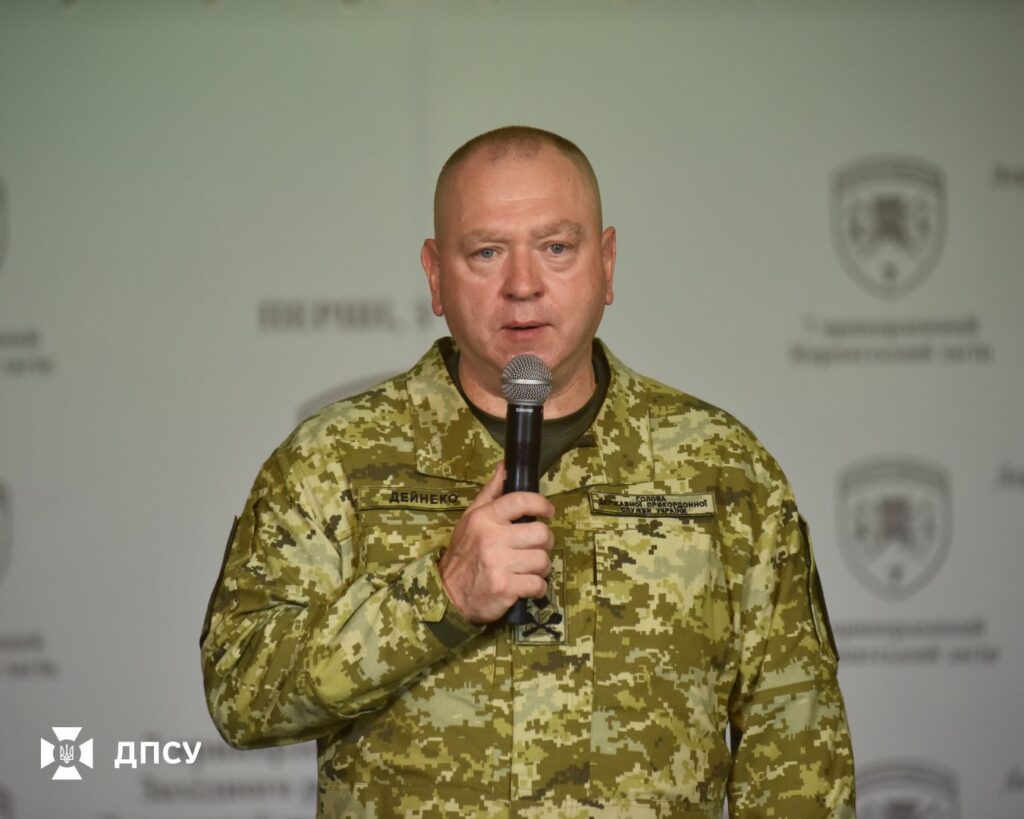 Голова ДПСУ Дейнеко нагородив воїнів комендатури “Шквал”, які утримували оборону в Серебрянському лісництві 3