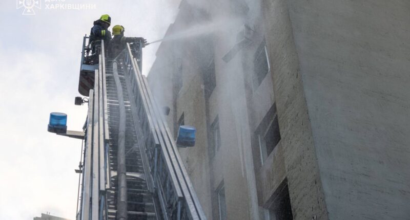 атака безпілотників на Харків