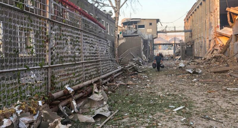 удар по виправній колонії