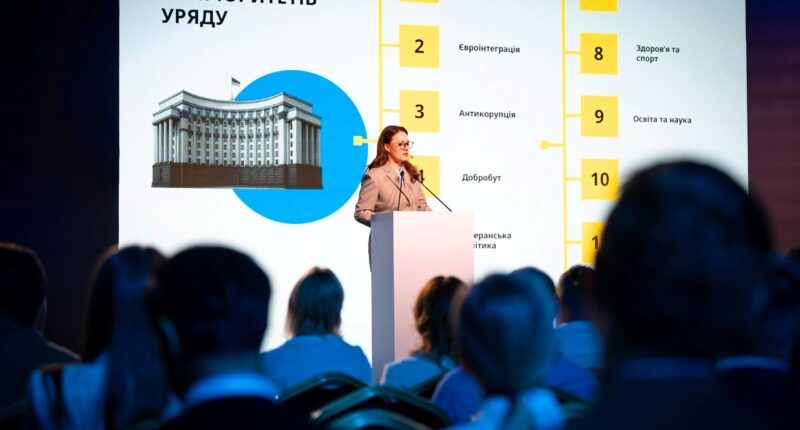 Прем'єр-міністерка України Юлія Свириденко