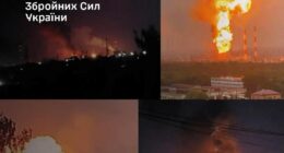 Українські дрони атакували НПЗ та військові об’єкти в РФ