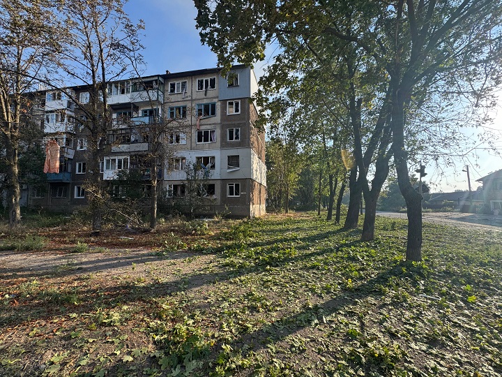 Внаслідок обстрілу РФ Костянтинівка залишилася без газу, пошкоджена розподільча станція 5