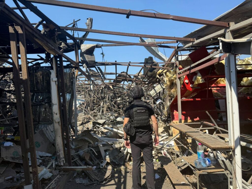 Внаслідок обстрілу РФ Костянтинівка залишилася без газу, пошкоджена розподільча станція 13