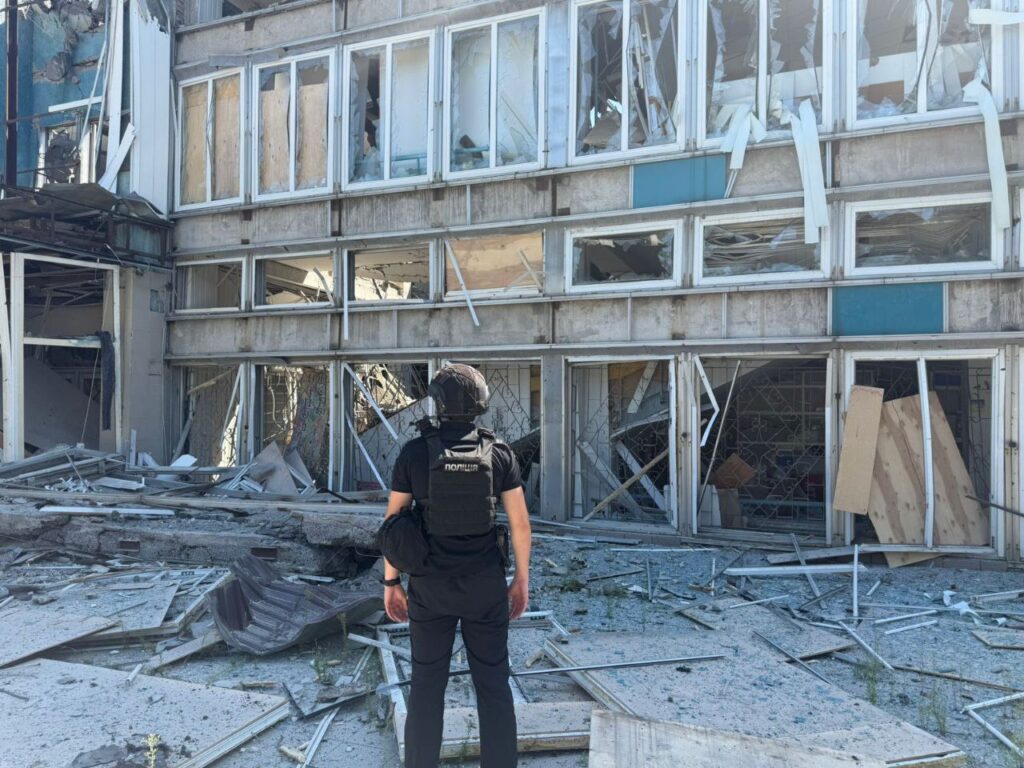 Внаслідок обстрілу РФ Костянтинівка залишилася без газу, пошкоджена розподільча станція 14