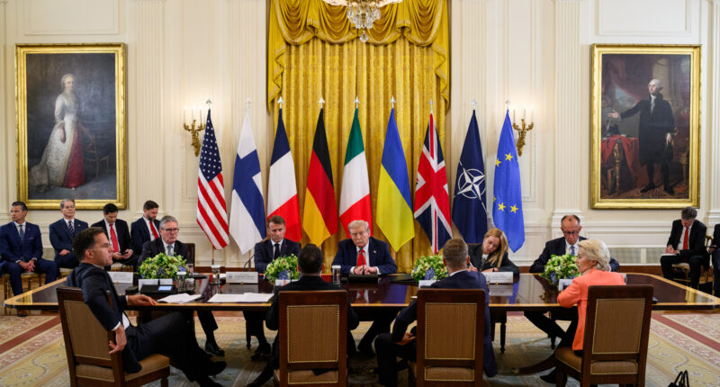 Лідери Європи говорять з Трампом