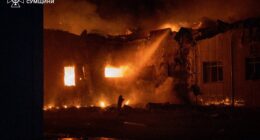 Наслідки обстрілу Сумщини