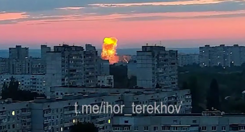 Удар по Харкову