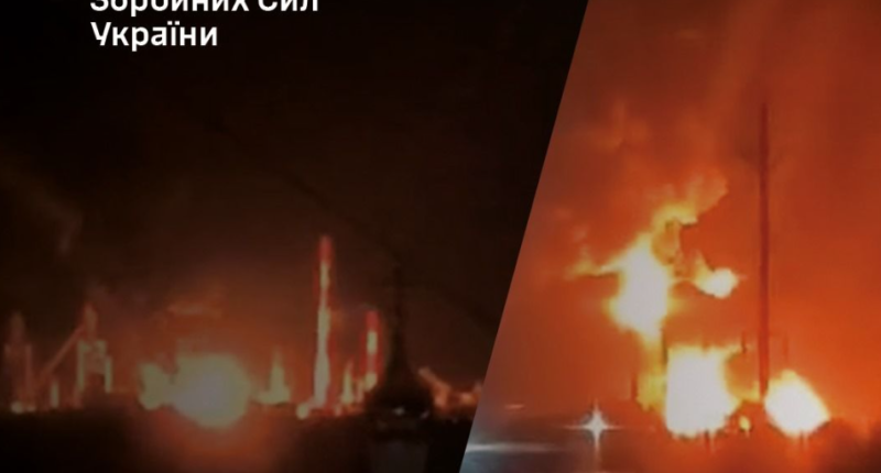 атака на російські НПЗ