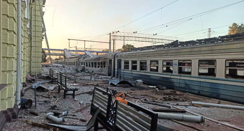 удар по Лозовій