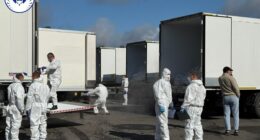 Тіла загиблих українських військоволонених