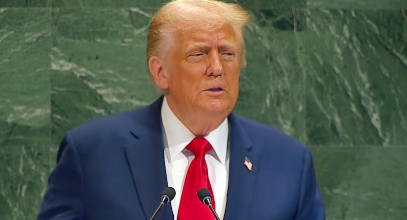 Президент США Дональд Трамп в ООН