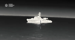 ГУР уразили корабель РФ