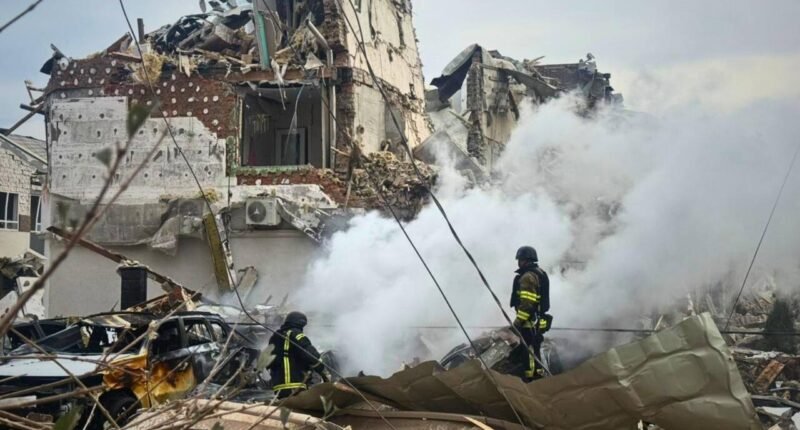 масований обстріл Києва і області