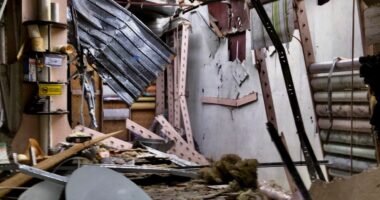 Удар по Херсону