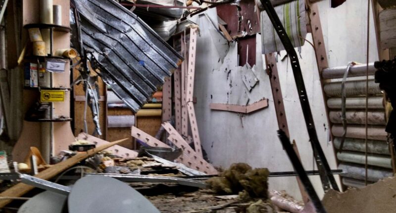 Удар по Херсону