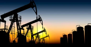 Видобуток нафти.